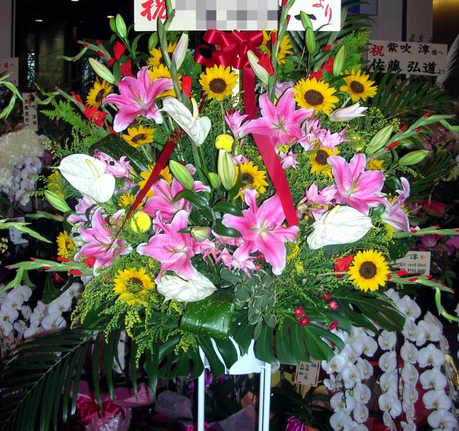 st9_5 スタンド花 ¥20,000.-
