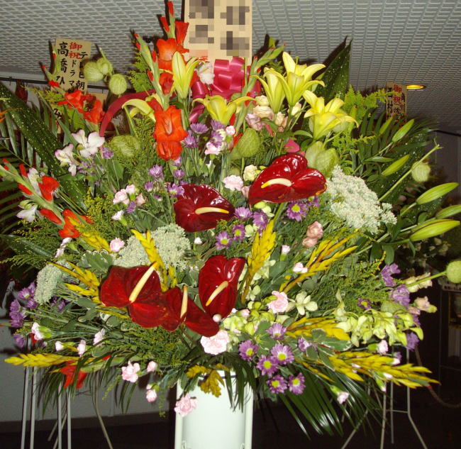 st9_6 スタンド花 ¥20,000.-