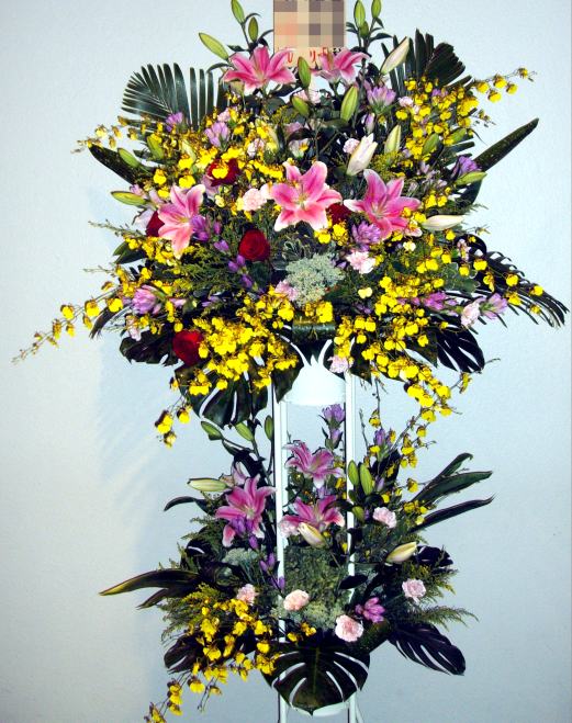 st9_7 スタンド花 ¥25,000.-