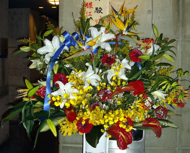 st02-4 スタンド花 ¥21,000.-