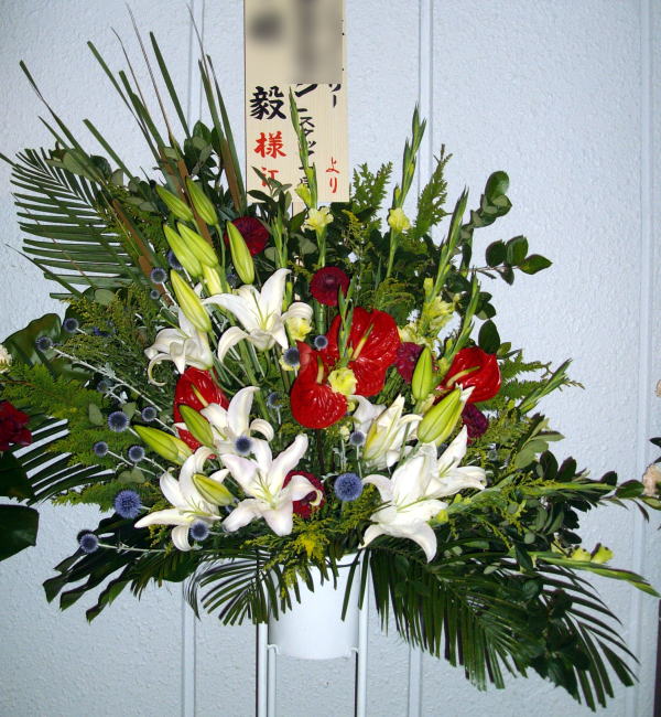 st7-1 スタンド花 ¥15,000.-